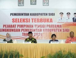 Pemkab Sigi Selenggarakan Seleksi Terbuka Jabatan Pimpinan Tinggi (JPT) Pratama di Lingkungan Pemerintah Daerah Kabupaten Sigi